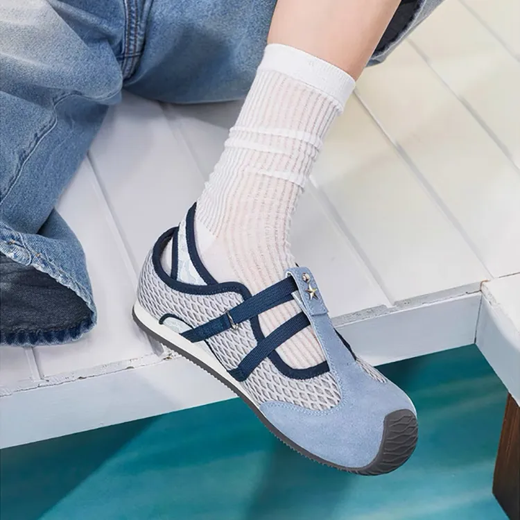 WJA Wear resistant, Lightweight, Breathable, And Non slip. Low Top Casual Shoes Women's-12