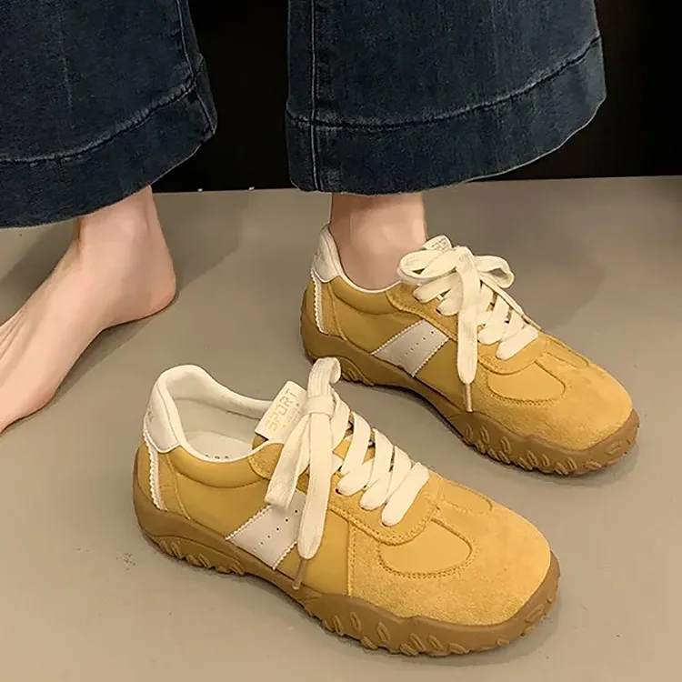 WJA Shock Absorbers Slip Resistant, Abrasion Resistant, Lightweight Low Top Casual Shoes Women's-7