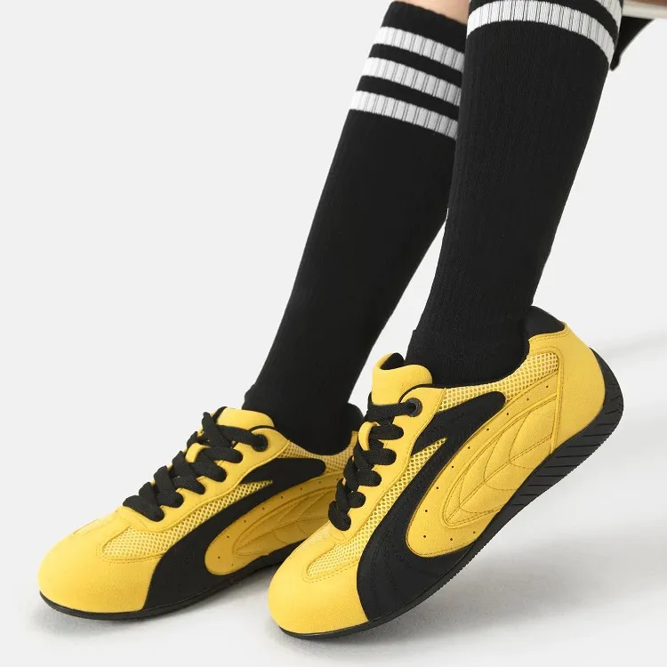 WJA Shock Absorbers Slip Resistant, Abrasion Resistant, Breathable Low Top Casual Shoes Unisex-12