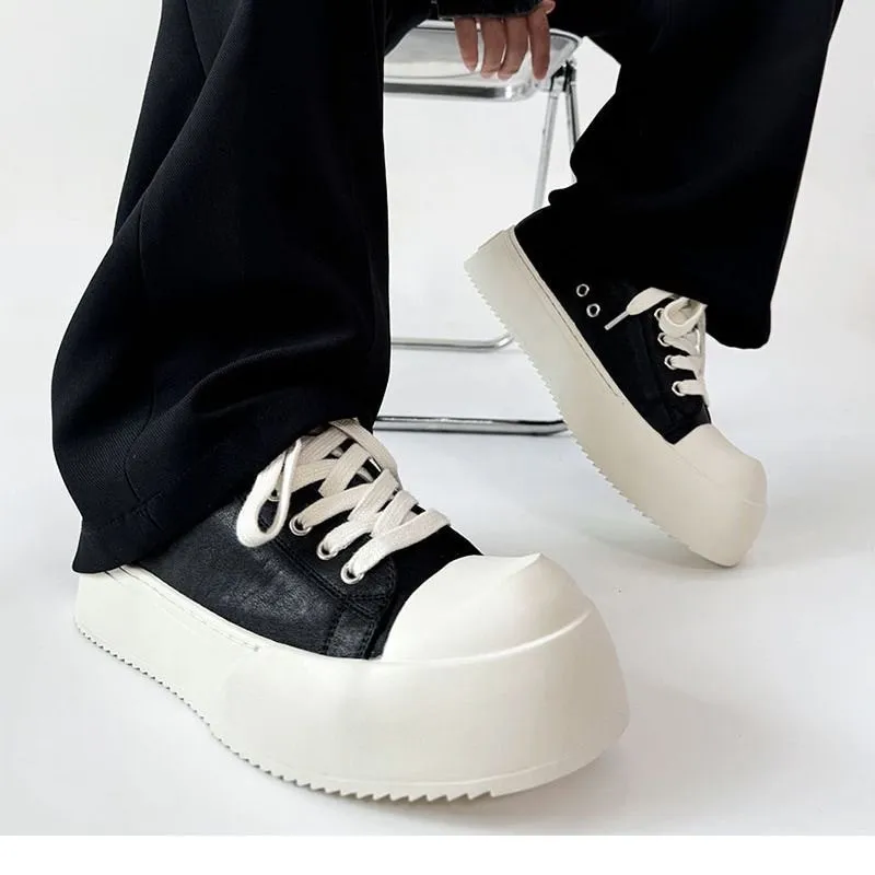 WJA Cushioning Coverage, Impact Resistance, Abrasion Resistant, Slip Resistant Low Top Skateboard Shoes Unisex Black-3