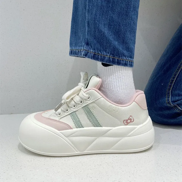 WJA Slip Resistant Cushioning Abrasion Resistant Lightweight Breathable Low Top Skateboard Shoes Women's-3
