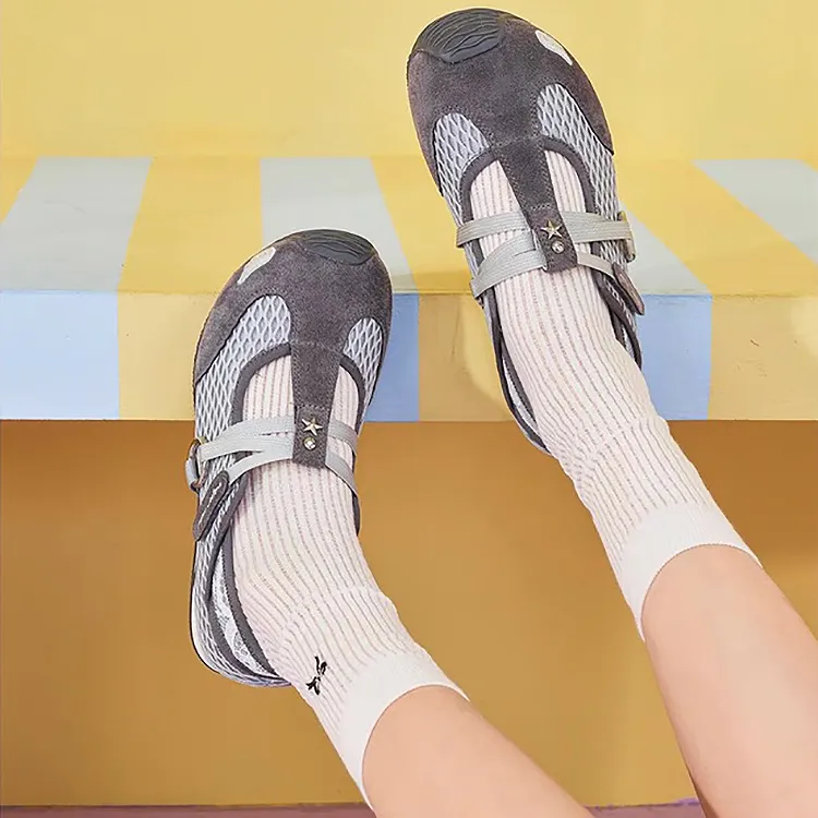 WJA Wear resistant, Lightweight, Breathable, And Non slip. Low Top Casual Shoes Women's-8