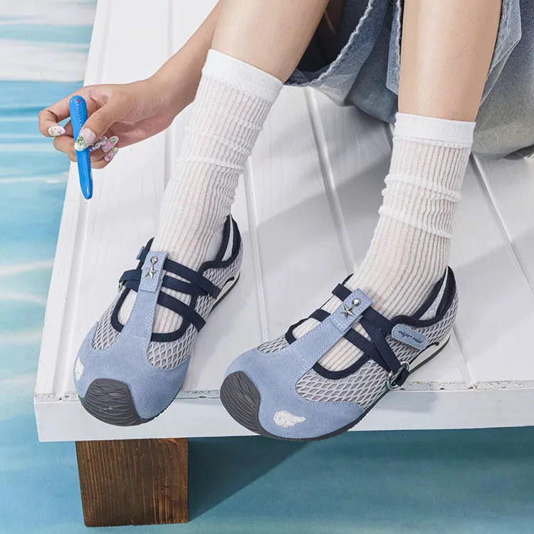 WJA Wear resistant, Lightweight, Breathable, And Non slip. Low Top Casual Shoes Women's-13