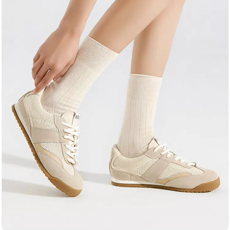 WJA Low Top Casual Shoes Women's Khaki-3