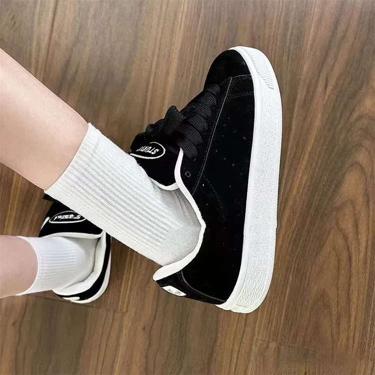 WJA Cushioning Coverage Impact Resistance Abrasion Resistant Lightweight Slip Resistant Low Top Skateboard Shoes Unisex-19