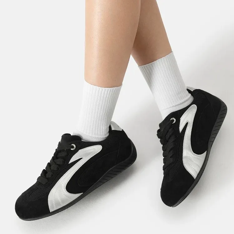 WJA Shock Absorbers Slip Resistant, Abrasion Resistant, Breathable Low Top Casual Shoes Unisex-8
