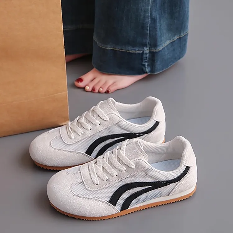 WJA Cushioning Abrasion Resistant Lightweight Slip Resistant Low Top Skateboard Shoes Women's-14