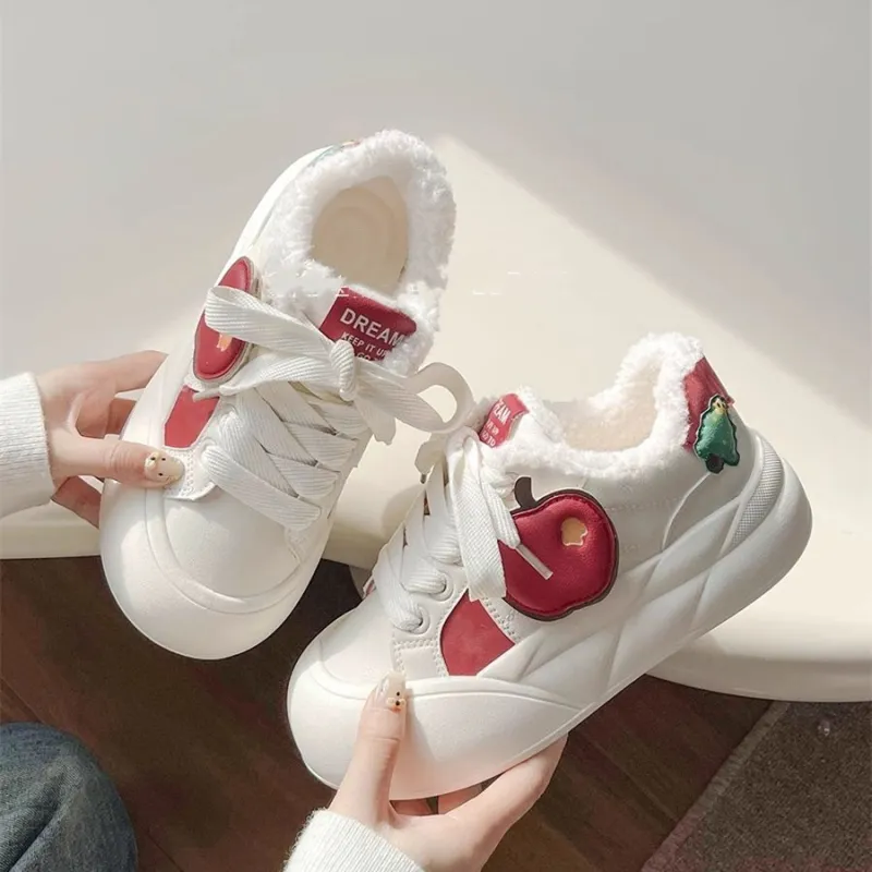 WJA Thermal Cushioning Coverage Abrasion Resistant Slip Resistant Low Top Skateboard Shoes Women's-2
