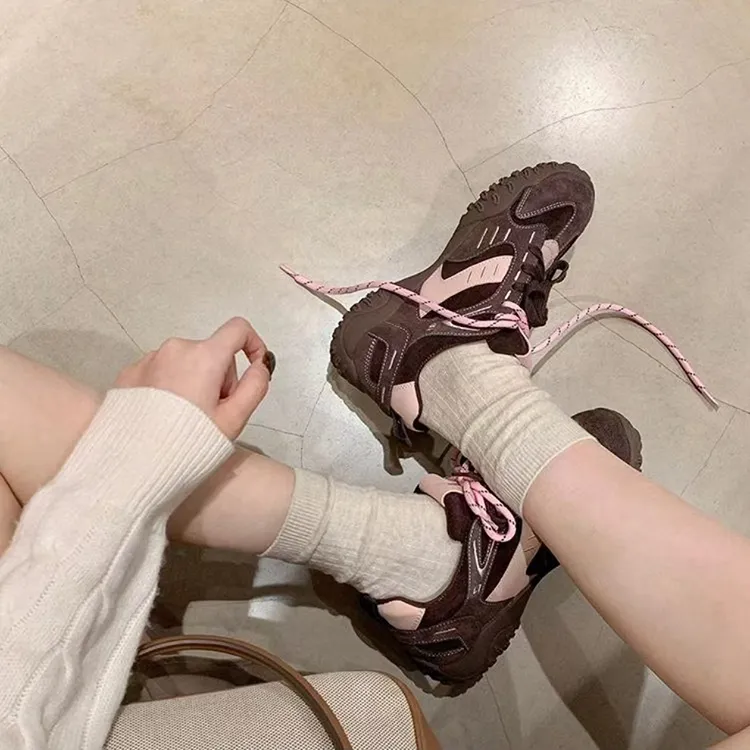 WJA Slip Resistant Cushioning Impact Resistance Abrasion Resistant Height Increasing Low Top Skateboard Shoes Women's-6