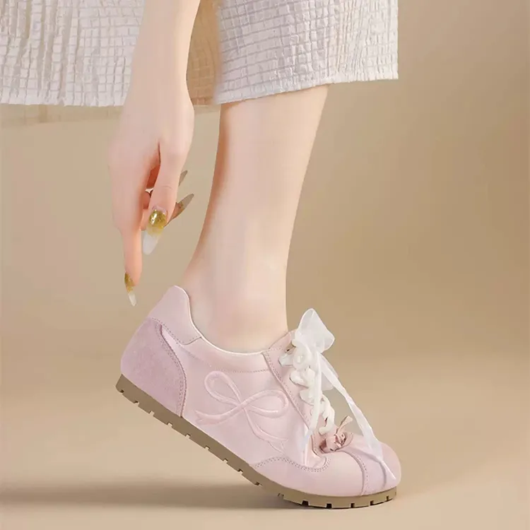 WJA Shock Absorbing, Non Slip, Wear Resistant, Breathable And Lightweight Low Top Casual Shoes Women's-8