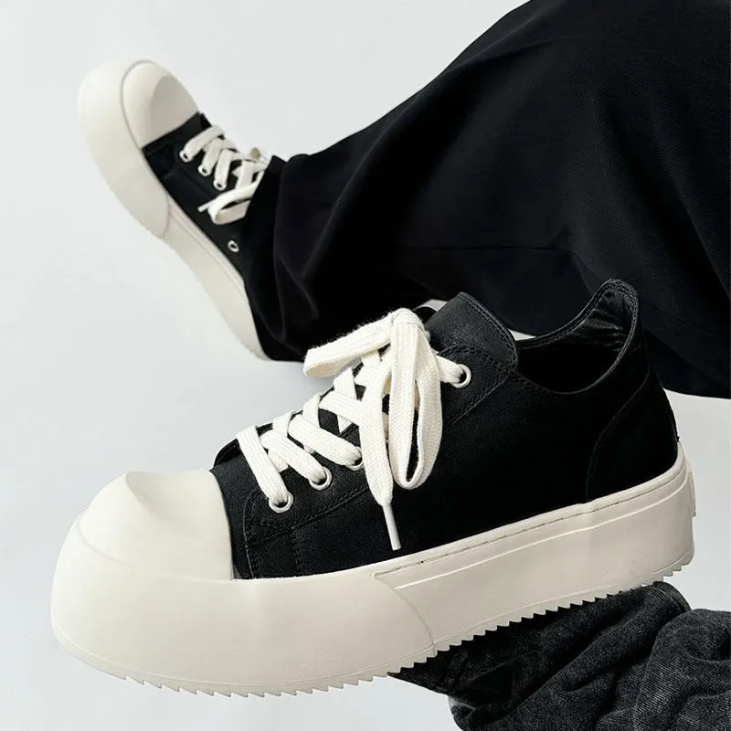 WJA Cushioning Coverage, Impact Resistance, Abrasion Resistant, Slip Resistant Low Top Skateboard Shoes Unisex Black-1