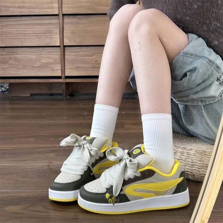 WJA Skateboard Shoes Women's Low Top Tea Umber-2