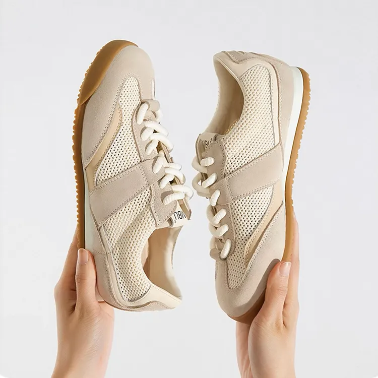 WJA Low Top Casual Shoes Women's Khaki-1