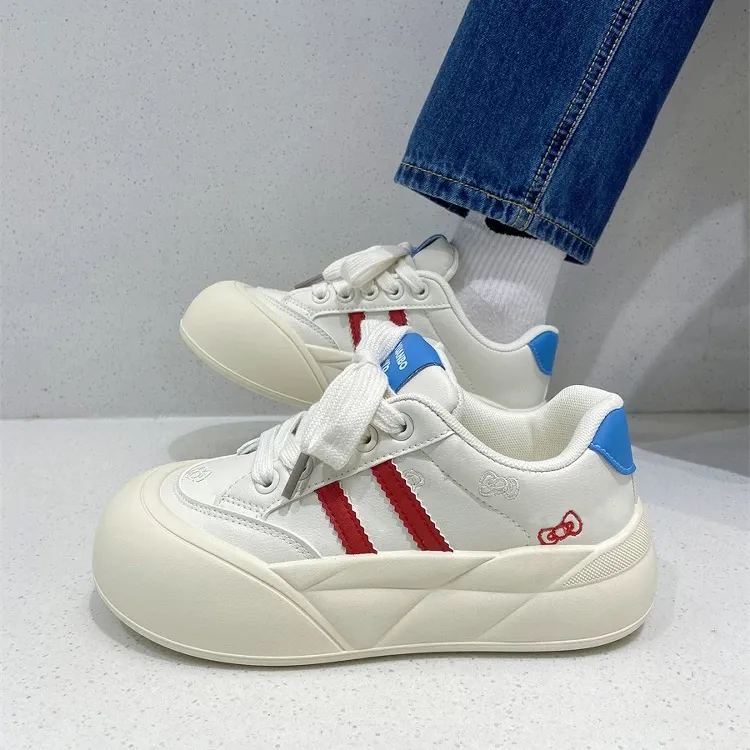 WJA Slip Resistant Cushioning Abrasion Resistant Lightweight Breathable Low Top Skateboard Shoes Women's-6