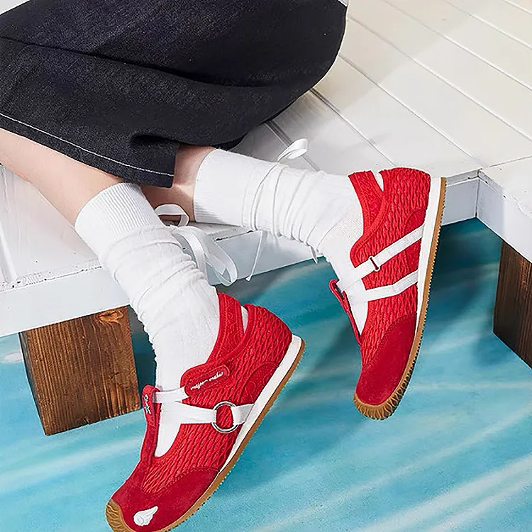 WJA Wear resistant, Lightweight, Breathable, And Non slip. Low Top Casual Shoes Women's-17