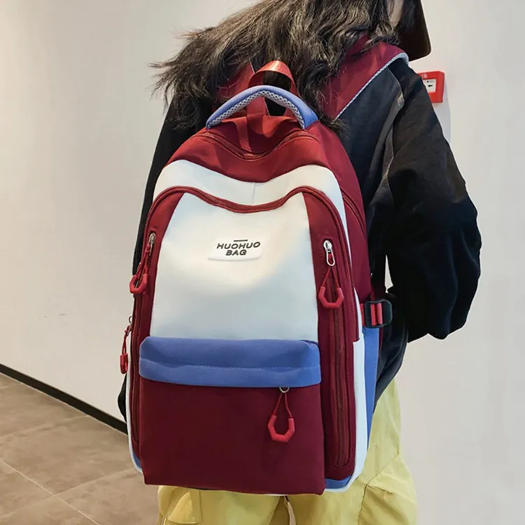 SWIMFUNER Nylon Backpack Medium Size Unisex Multicolor-7