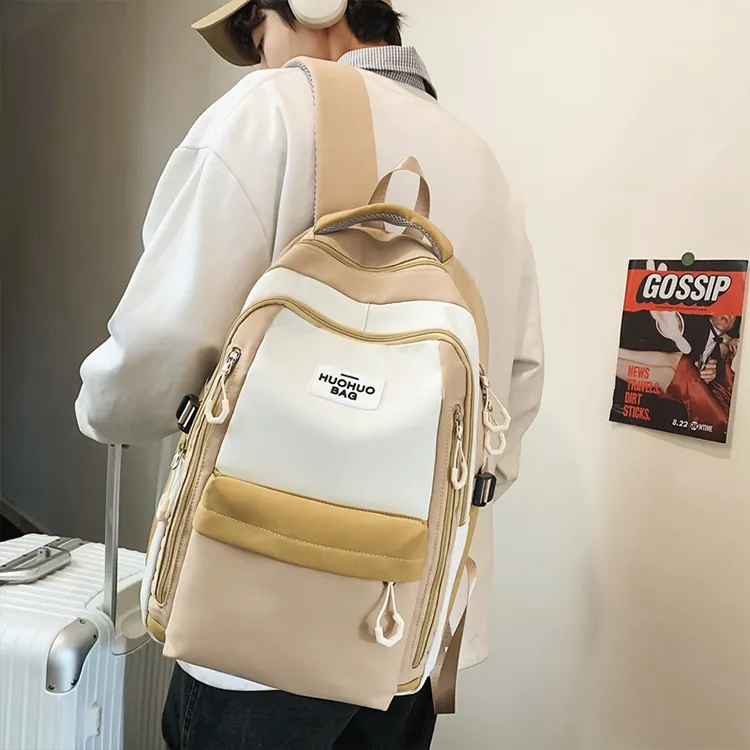 SWIMFUNER Nylon Backpack Medium Size Unisex Multicolor-16