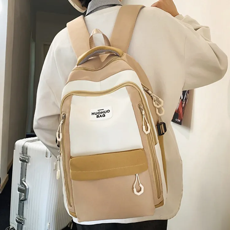 SWIMFUNER Nylon Backpack Medium Size Unisex Multicolor-17