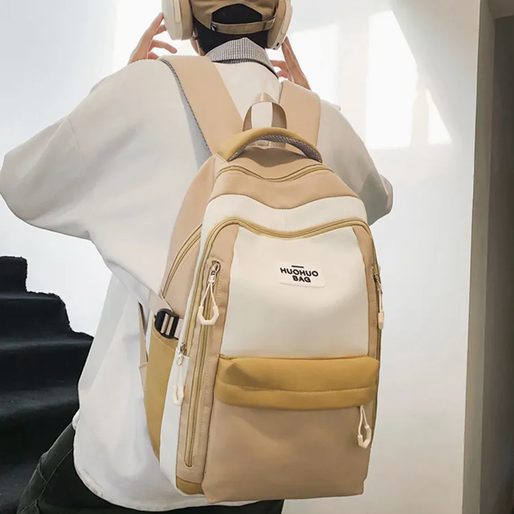 SWIMFUNER Nylon Backpack Medium Size Unisex Multicolor-15