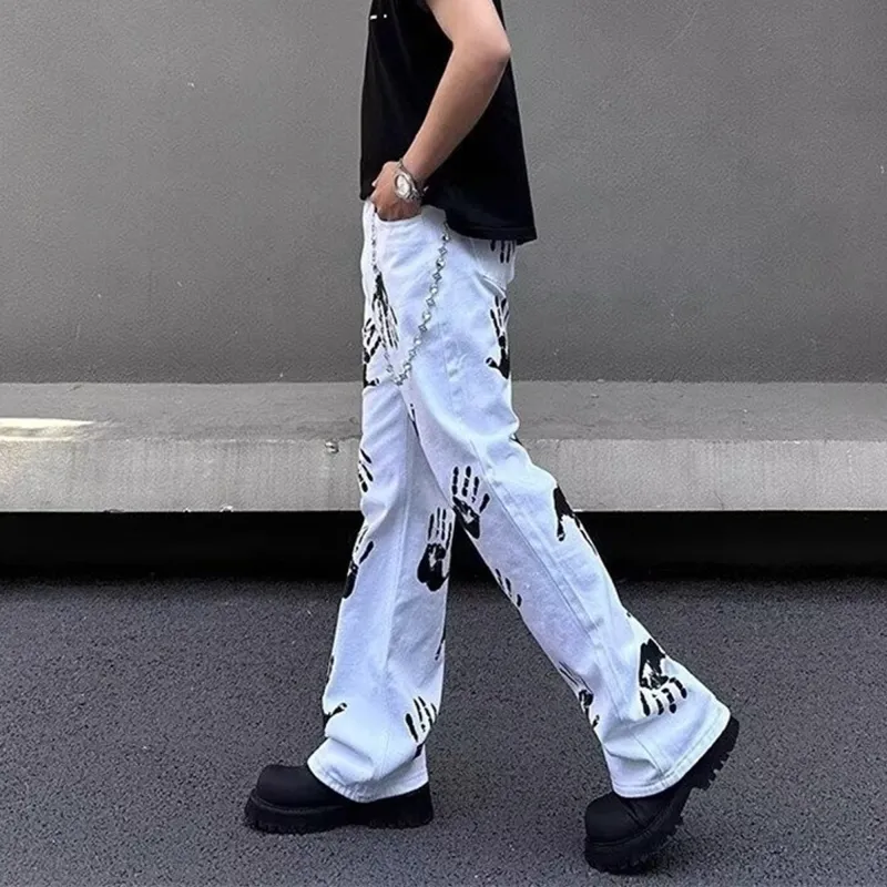 WELTER EXPERIMENT Jeans Unisex White-10