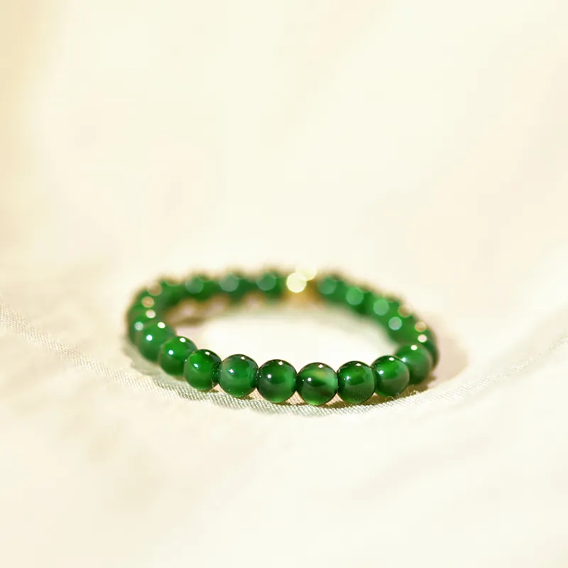 Tokai Family Ice Type Jadeite Rings Unisex-4