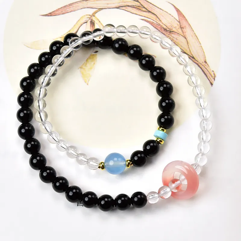 Tokai Family Obsidian Bracelets Unisex-5