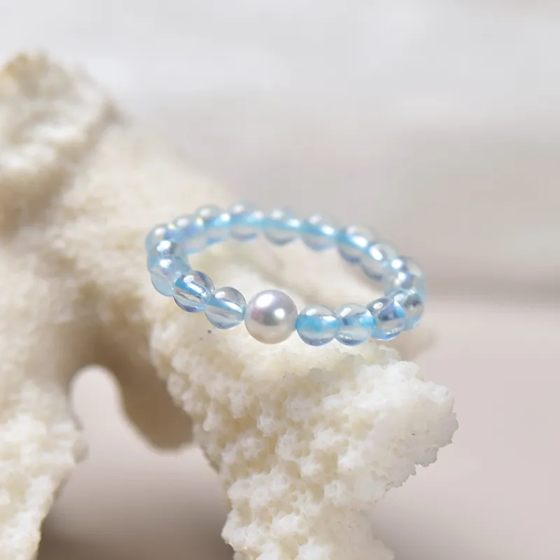 Tokai Family Aquamarines Rings Unisex-33