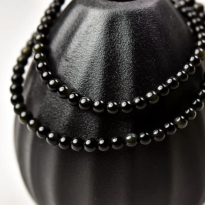 Tokai Family Obsidian Jade Necklaces Unisex-13
