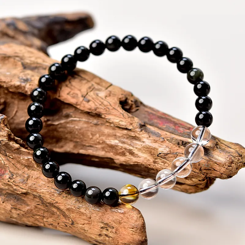 Tokai Family Obsidian Bracelets Unisex-5