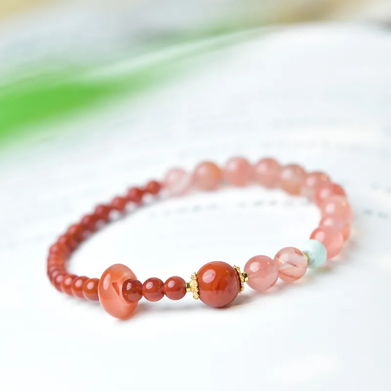 Tokai Family South Red Agate Bracelets Women's-2