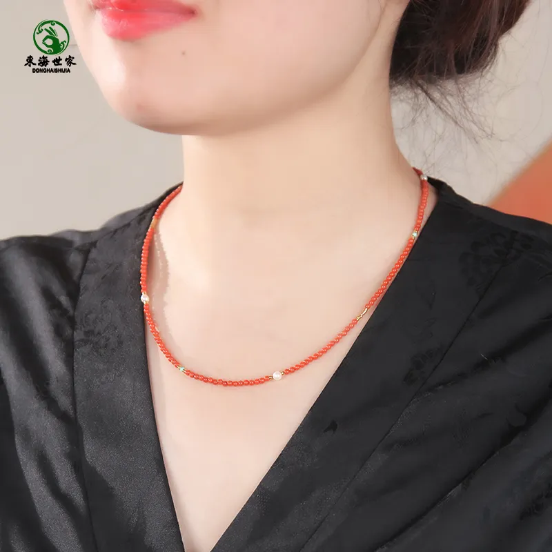 Tokai Family Southern Red Agate Necklaces Unisex-3