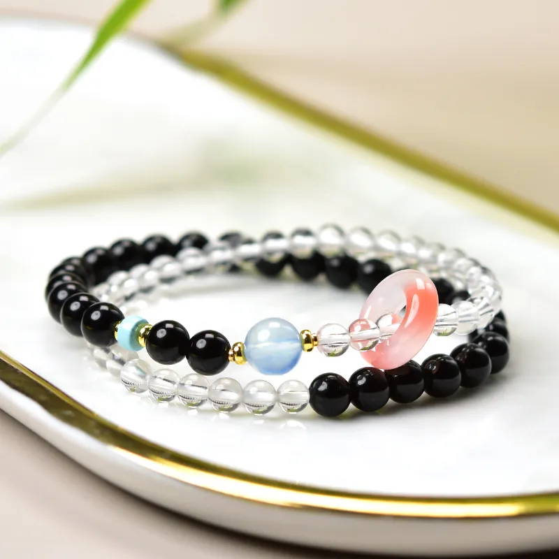 Tokai Family Obsidian Bracelets Unisex-2