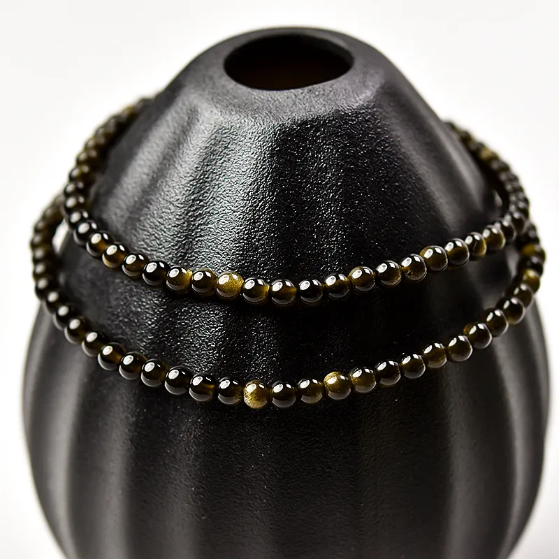 Tokai Family Obsidian Jade Necklaces Unisex-34
