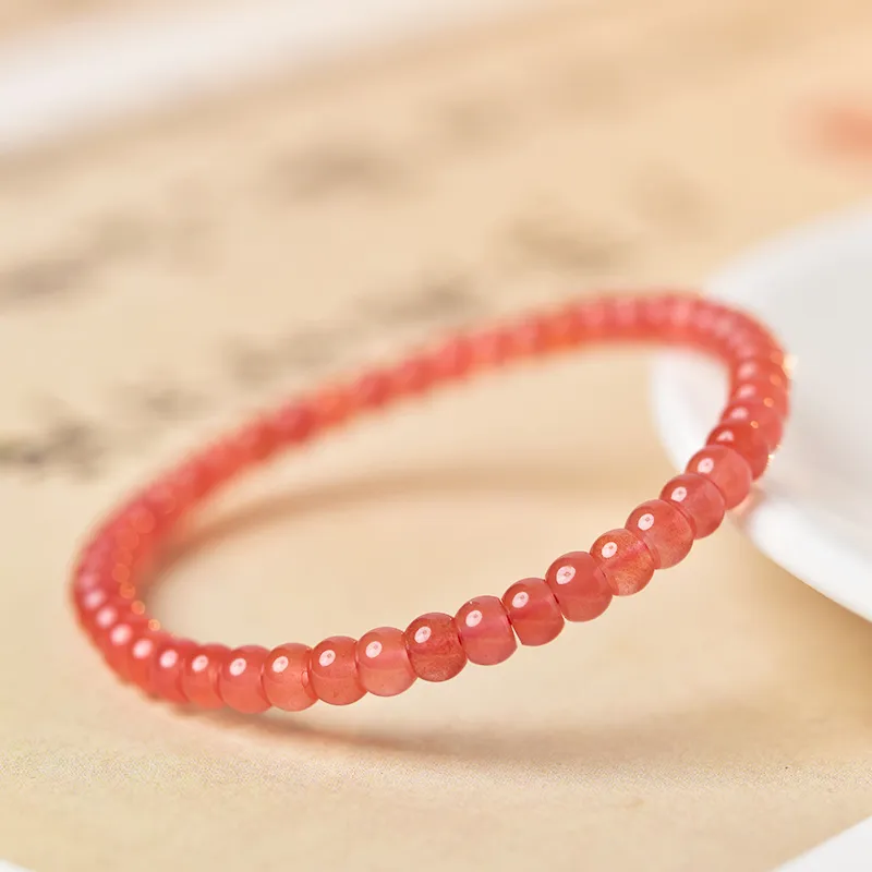 Tokai Family Southern Red Agate Jade Bracelets Unisex-4