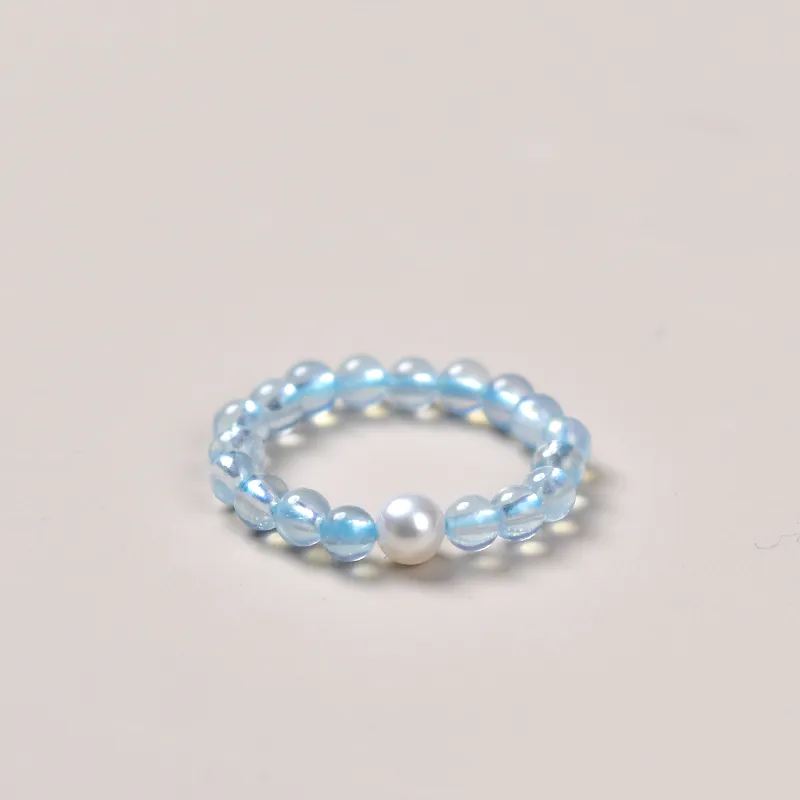 Tokai Family Aquamarines Rings Unisex-32