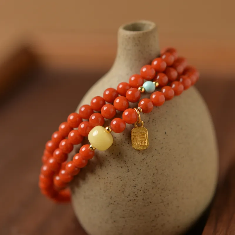 Tokai Family South Red Agate Bracelets Unisex-2