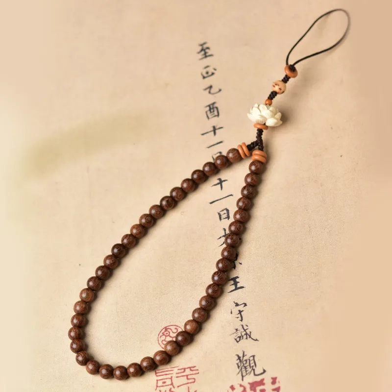 Tokai Family Golden Sandalwood Cell Phone Pendants Unisex-4
