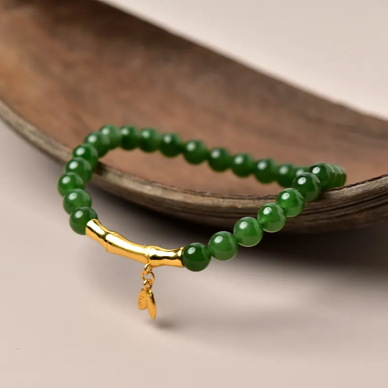 Tokai Family Hetian Jade Bracelets Jasper Unisex-4