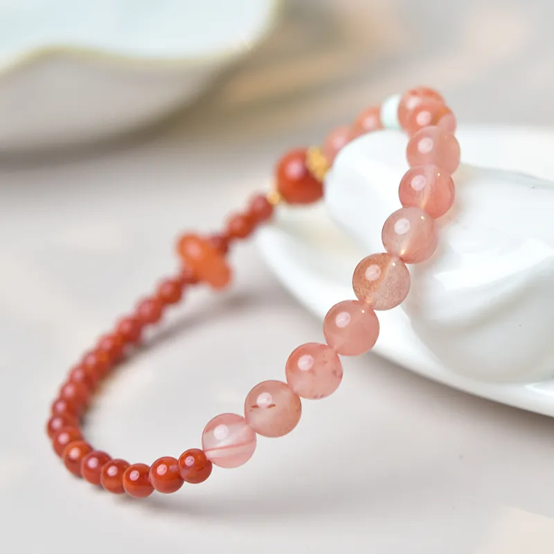 Tokai Family South Red Agate Bracelets Women's-5
