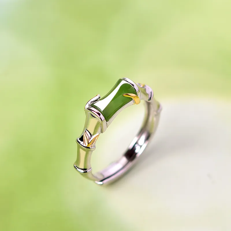Tokai Family Hetian Jade Rings Jasper Women's-1