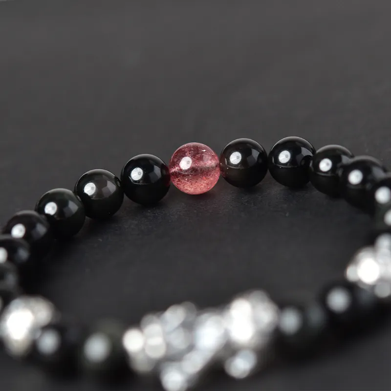 Tokai Family Obsidian Bracelets Unisex-5