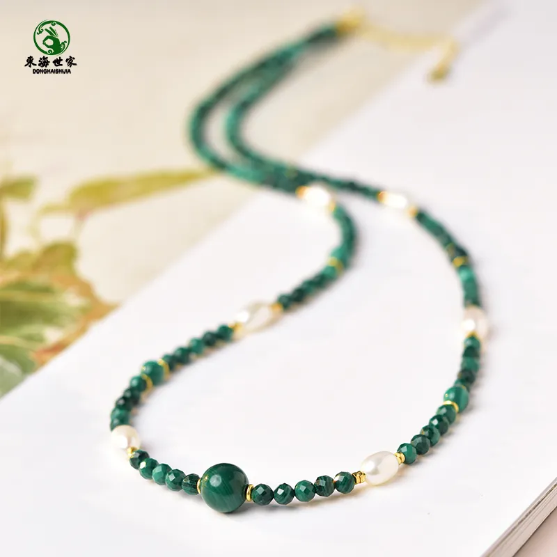 Tokai Family Malachite Necklaces Unisex-2
