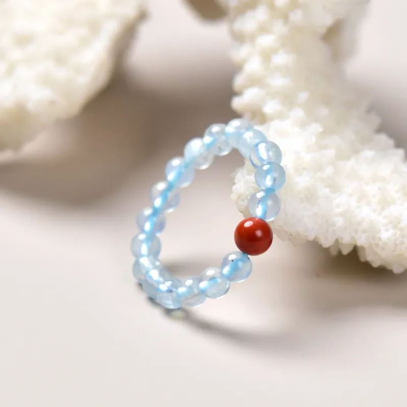 Tokai Family Aquamarines Rings Unisex-10