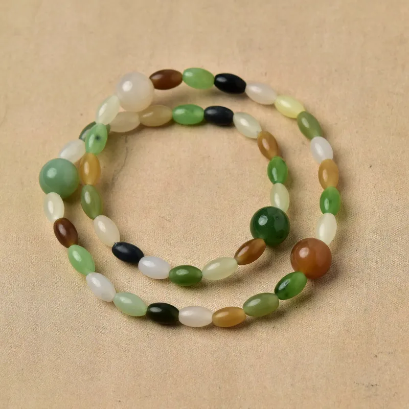 Tokai Family Hetian Jade Bracelets Sugar Jade Unisex-3