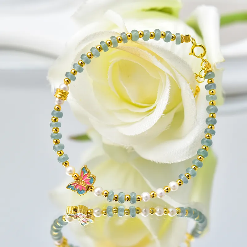 Tokai Family Ice Type Jadeite Bracelets Unisex-3