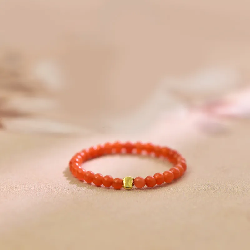 Tokai Family Southern Red Agate Rings Unisex-4