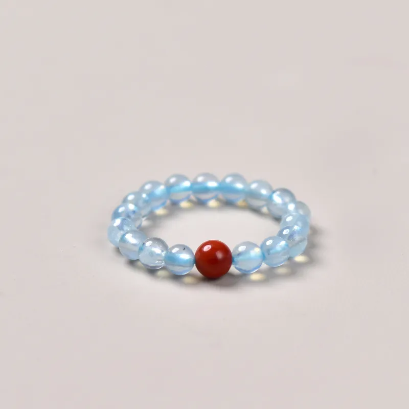 Tokai Family Aquamarines Rings Unisex-8