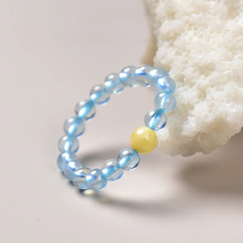 Tokai Family Aquamarines Rings Unisex-22