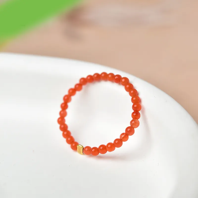 Tokai Family Southern Red Agate Rings Unisex-2