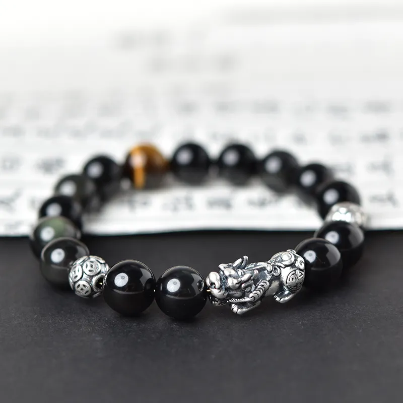 Tokai Family Obsidian Bracelets Unisex-10
